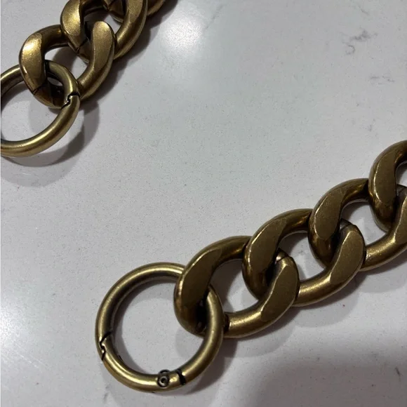 Parker Thatch Gold Chain Bag Strap - Picture 2 of 6